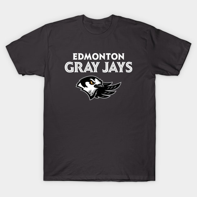 Primary Logo Wordmark T-Shirt by Gray Jays Baseball Club